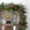 9’ x 10" Pre-lit "Feel-Real" Artificial Christmas Colonial Garland with Berries, Cones and 50 Clear Lights